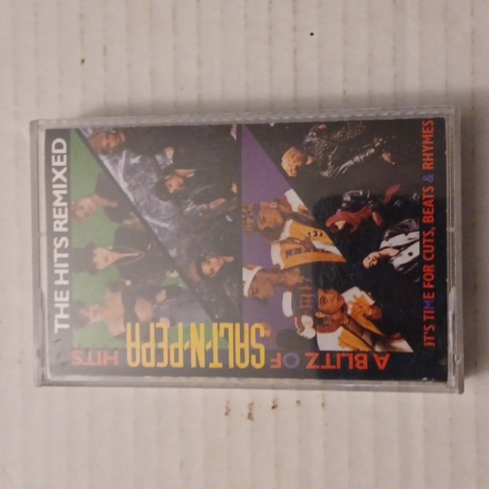 4/$30 Salt-N-Pepa - The Hits Remixed Casette Tape